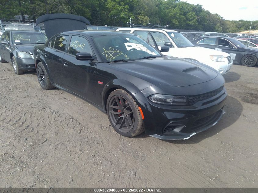 2021 DODGE CHARGER SCAT PACK WIDEBODY VIN: 2C3CDXGJ8MH630525