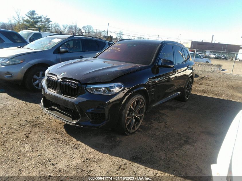 2021 BMW X3 M VIN: 5YMTS0C06M9F37227