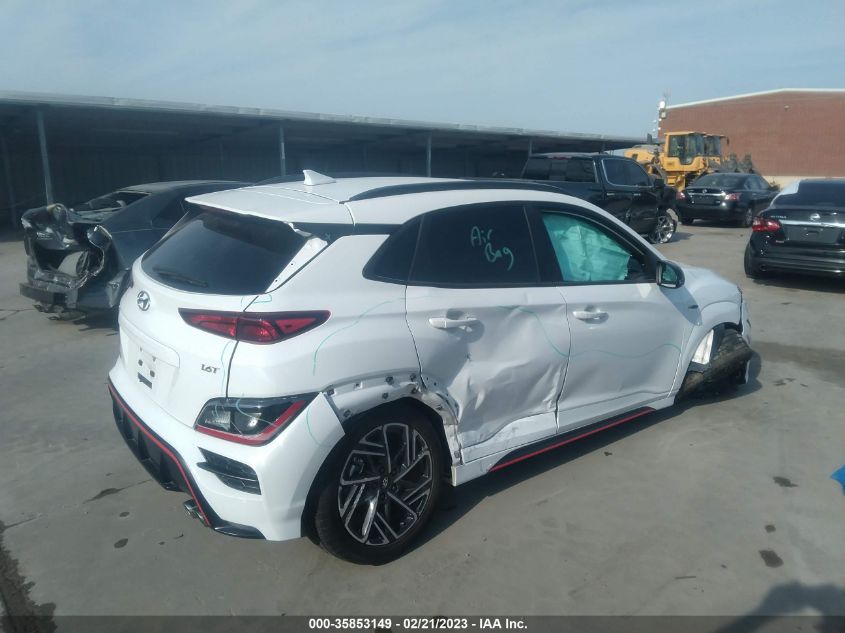 2022 HYUNDAI KONA N LINE VIN: KM8K33A31NU817600