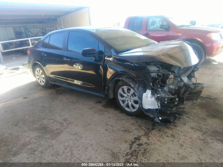 2022 TOYOTA COROLLA LE VIN: 5YFEPMAE4NP300155
