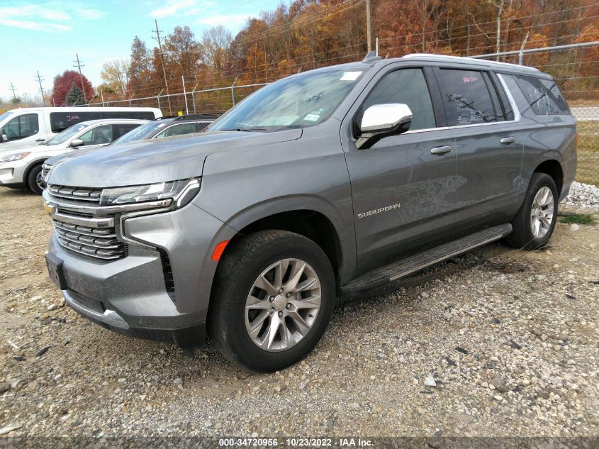 2021 CHEVROLET SUBURBAN PREMIER VIN: 1GNSCFKD7MR316040