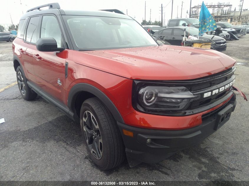 2022 FORD BRONCO SPORT OUTER BANKS VIN: 3FMCR9C68NRD82563