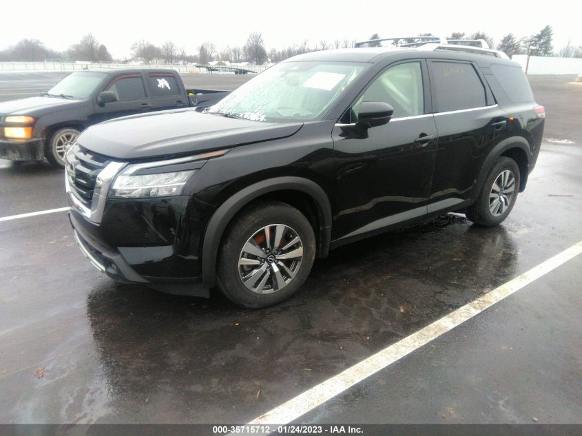 2022 NISSAN PATHFINDER SL VIN: 5N1DR3CCXNC244416