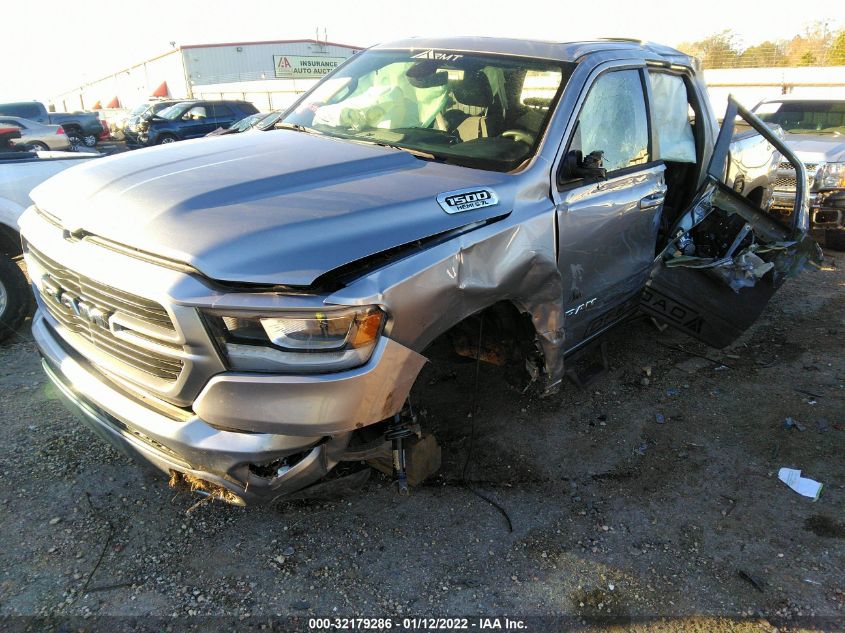 2021 RAM 1500 BIG HORN VIN: 1C6SRFFTXMN735572