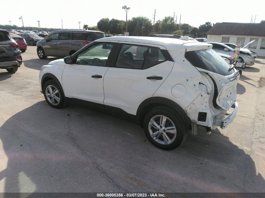 2022 NISSAN KICKS S VIN: 3N1CP5BV1NL519621