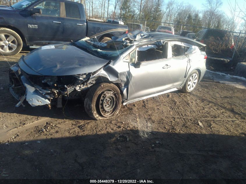 2022 TOYOTA COROLLA LE VIN: JTDEPMAE1NJ202866