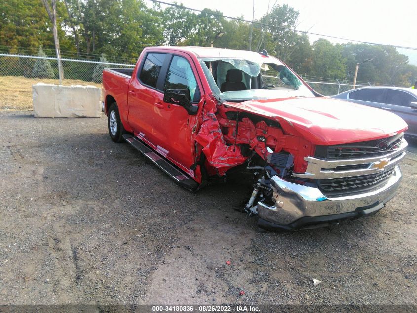 2021 CHEVROLET SILVERADO 1500 LT VIN: 1GCUYDED2MZ376150