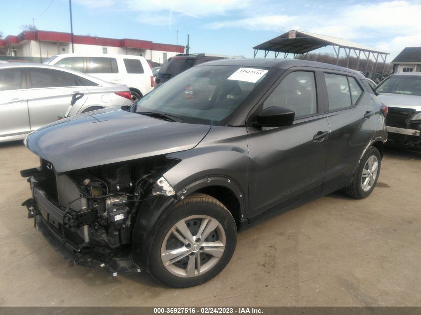 2022 NISSAN KICKS S VIN: 3N1CP5BV0NL491438