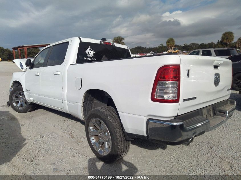 2021 RAM 1500 BIG HORN VIN: 1C6SRFMT3MN821860