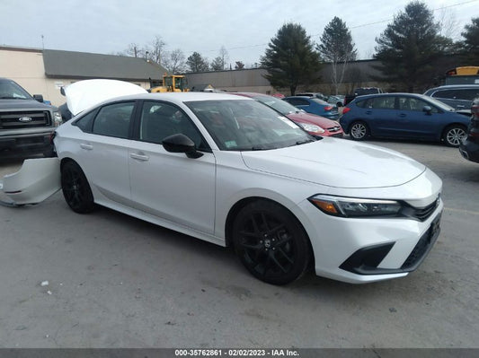 2022 HONDA CIVIC SEDAN SPORT VIN: 2HGFE2F59NH554586