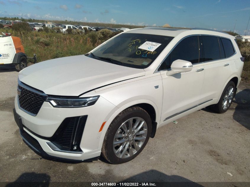 2021 CADILLAC XT6 PREMIUM LUXURY VIN: 1GYKPFRSXMZ233133