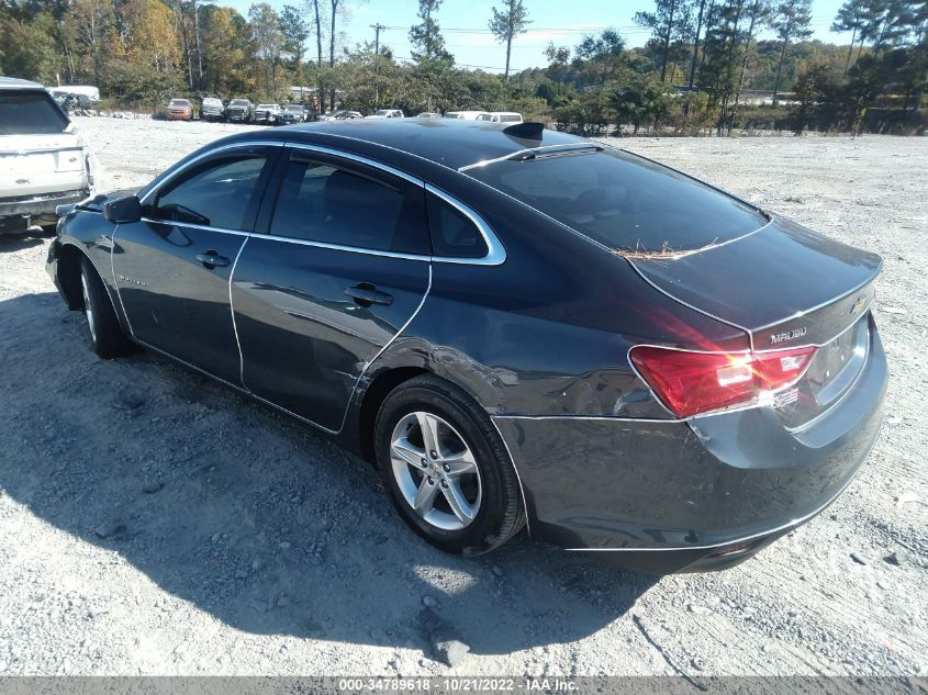 2021 CHEVROLET MALIBU LS VIN: 1G1ZB5ST6MF056719