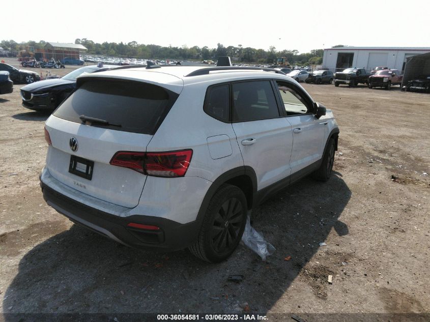 2022 VOLKSWAGEN TAOS S VIN: 3VVDX7B24NM057182