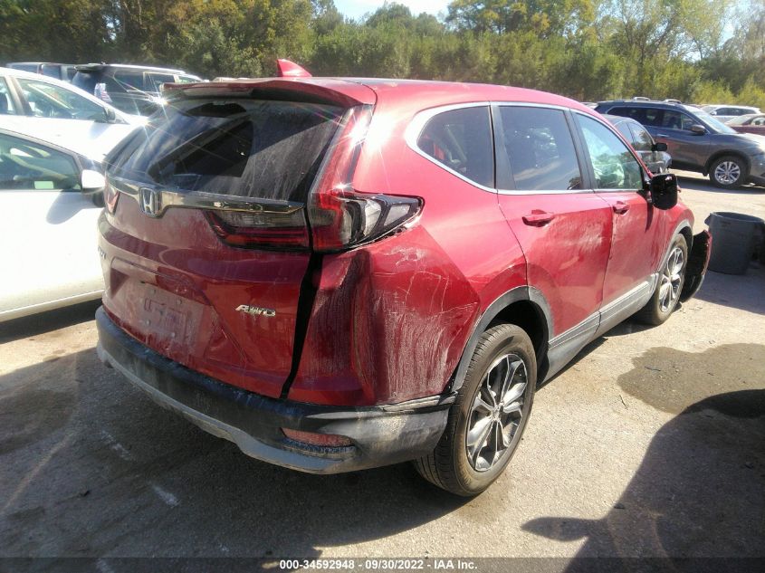 2022 HONDA CR-V EX VIN: 2HKRW2H54NH633869