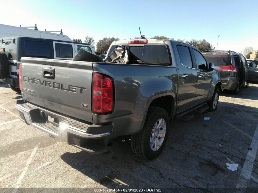 2021 CHEVROLET COLORADO 2WD LT VIN: 1GCGSCEN6M1259512