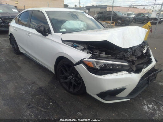 2022 HONDA CIVIC HATCHBACK SPORT VIN: 19XFL2H88NE016176