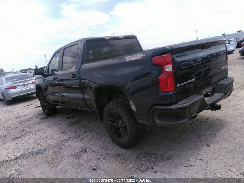 2021 CHEVROLET SILVERADO 1500 CUSTOM TRAIL BOSS VIN: 3GCPYCEFXMG104454