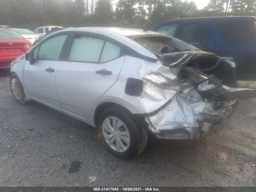 2021 NISSAN VERSA S VIN: 3N1CN8DVXML809374