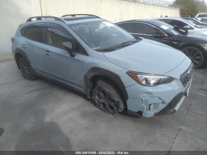 2022 SUBARU CROSSTREK SPORT VIN: JF2GTHSCXNH269743