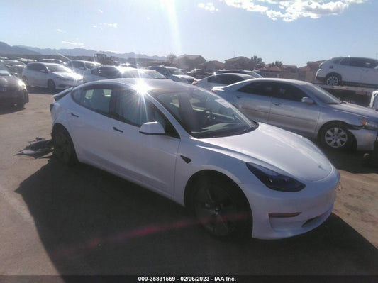 2022 TESLA MODEL 3 VIN: 5YJ3E1EA8NF358932