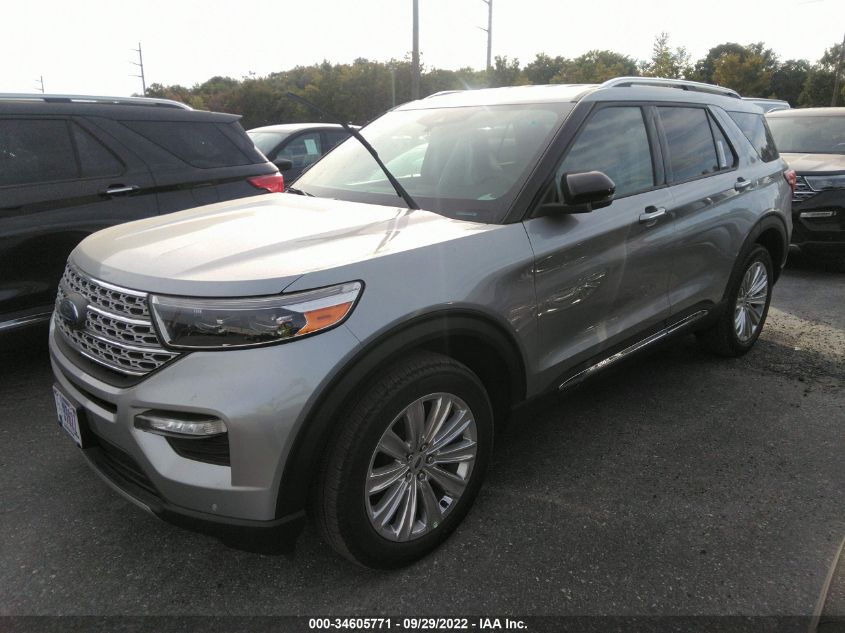 2022 FORD EXPLORER LIMITED VIN: 1FM5K8FW2NNA10951