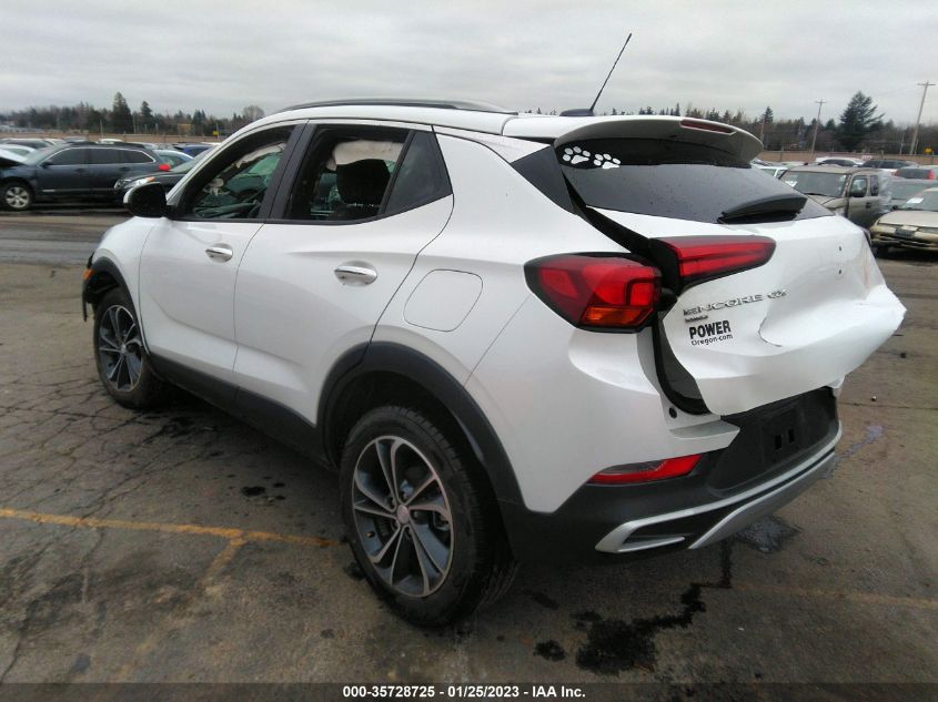 2021 BUICK ENCORE GX SELECT VIN: KL4MMESL2MB051594