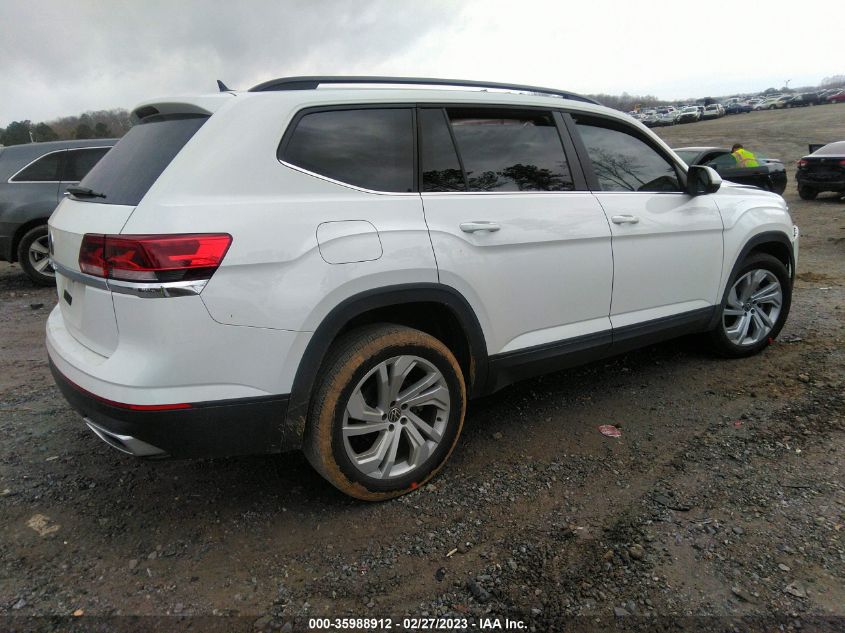 2022 VOLKSWAGEN ATLAS 2.0T SE W/TECHNOLOGY VIN: 1V2JP2CA4NC503941