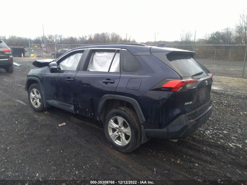 2020 TOYOTA RAV4 XLE VIN: 2T3P1RFV1LW100000