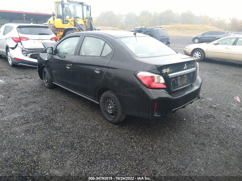 2021 MITSUBISHI MIRAGE G4 ES/LE/CARBONITE EDITION VIN: ML32FUFJXMHF01778