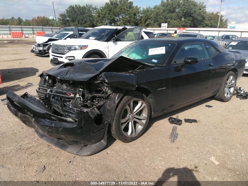 2022 DODGE CHALLENGER R/T VIN: 2C3CDZBTXNH159726