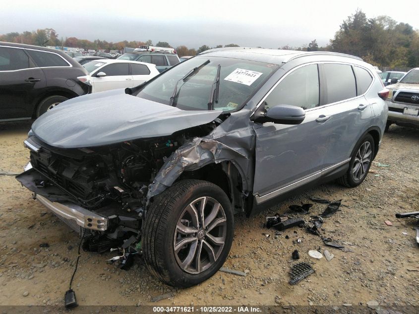 2022 HONDA CR-V TOURING VIN: 2HKRW2H92NH609914