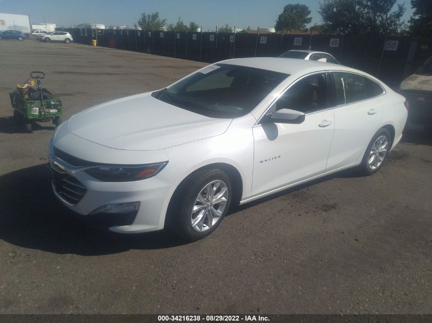 2022 CHEVROLET MALIBU LT VIN: 1G1ZD5ST2NF137132