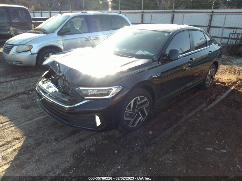 2022 VOLKSWAGEN JETTA SEL VIN: 3VWGM7BU9NM001645