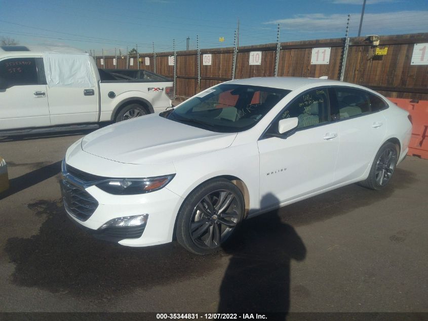 2022 CHEVROLET MALIBU LT VIN: 1G1ZD5ST5NF149856