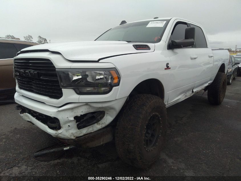 2021 RAM 2500 BIG HORN VIN: 3C6UR5DL7MG696177