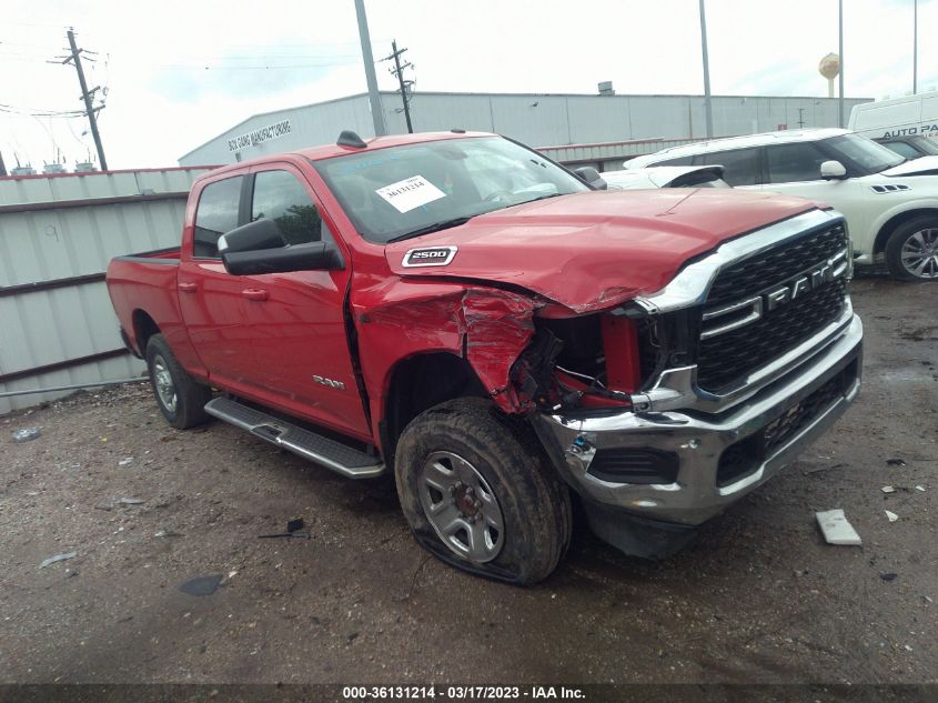 2022 RAM 2500 BIG HORN VIN: 3C6UR5DJ4NG120840