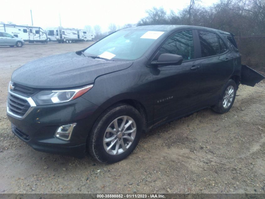 2021 CHEVROLET EQUINOX LS VIN: 2GNAXHEV7M6124645