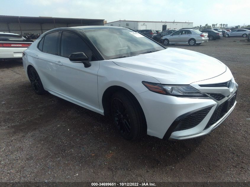 2022 TOYOTA CAMRY HYBRID XSE VIN: 4T1K31AK3NU035780