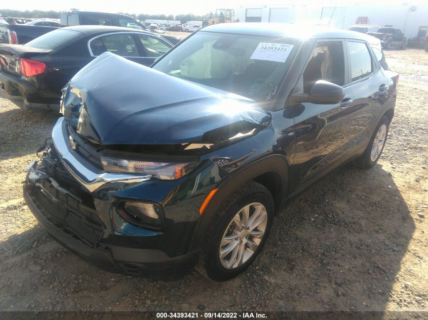 2021 CHEVROLET TRAILBLAZER LS VIN: KL79MMS29MB026315