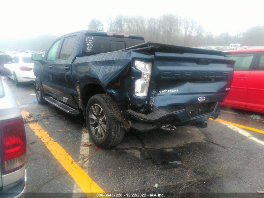 2021 CHEVROLET SILVERADO 1500 RST VIN: 3GCUYEED1MG151840