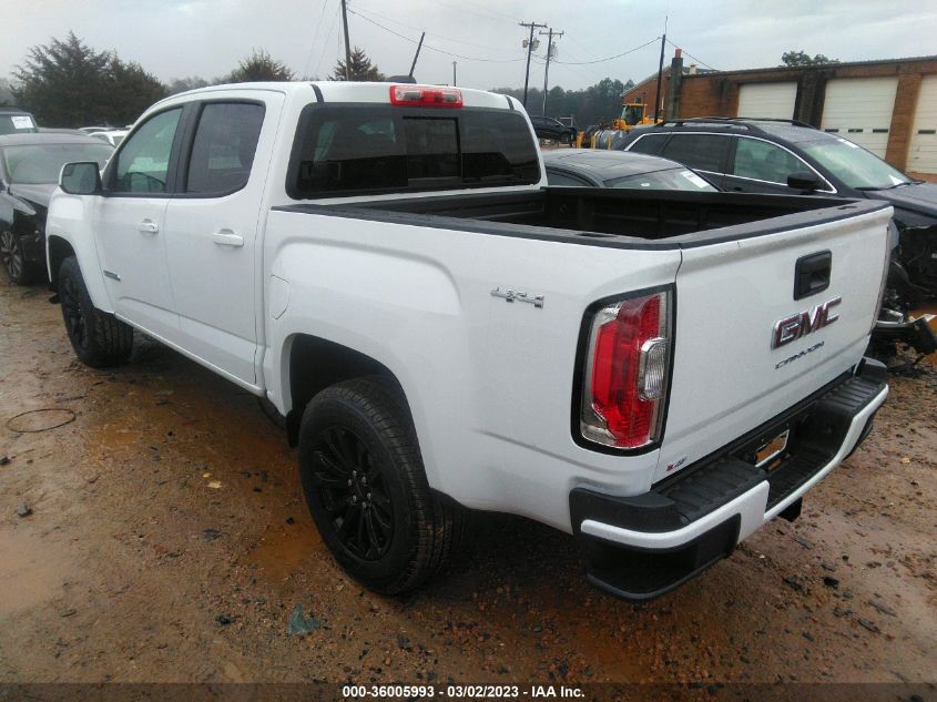 2022 GMC CANYON 4WD ELEVATION VIN: 1GTG6CEN4N1324640