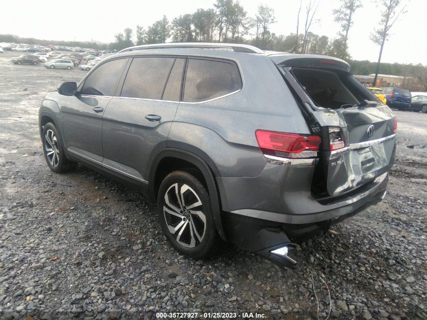 2022 VOLKSWAGEN ATLAS 3.6L V6 SEL VIN: 1V2BR2CA5NC538678