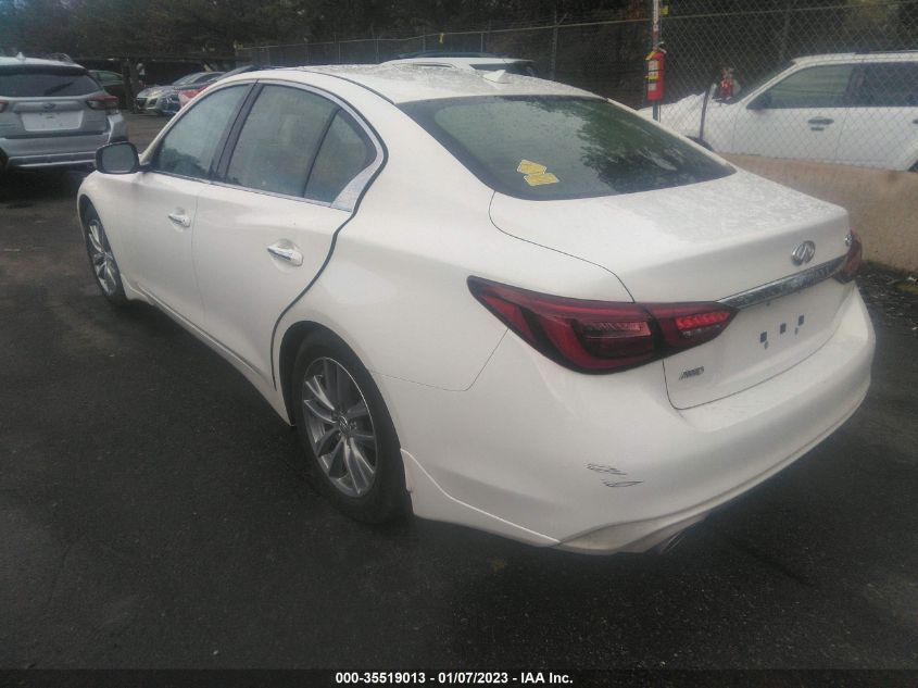2021 INFINITI Q50 3.0T PURE VIN: JN1EV7AR1MM751526