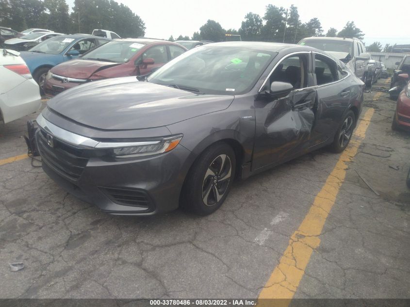 2021 HONDA INSIGHT EX VIN: 19XZE4F52ME010559