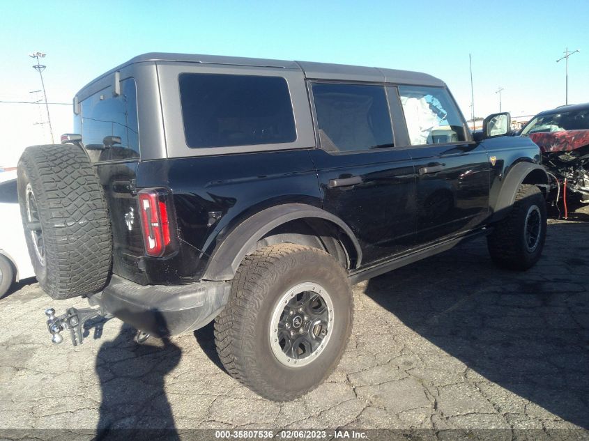2022 FORD BRONCO BASE/BIG BEND VIN: 1FMEE5DP0NLB32513