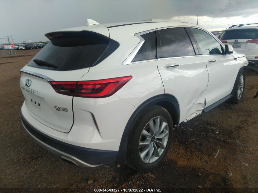 2021 INFINITI QX50 PURE VIN: 3PCAJ5AA9MF105715