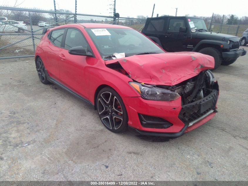 2021 HYUNDAI VELOSTER N VIN: KMHT36AH1MU009151