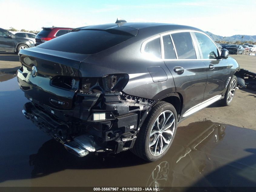 2022 BMW X4 XDRIVE30I VIN: 5UX33DT04N9K50690