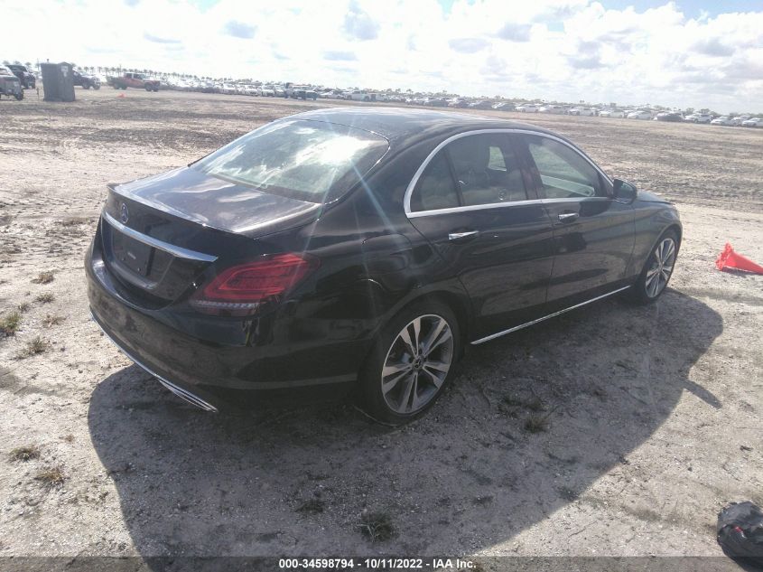 2021 MERCEDES-BENZ C-CLASS C 300 VIN: W1KWF8DB1MR605610