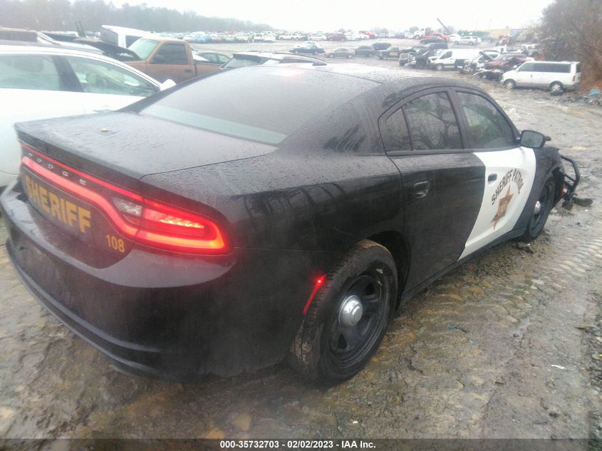 2021 DODGE CHARGER POLICE VIN: 2C3CDXAT1MH639755